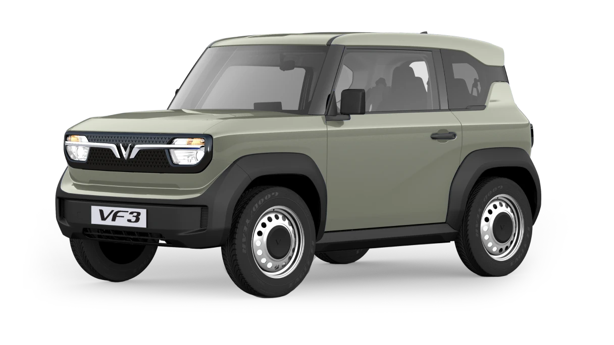 VinFast VF 3 - Xanh Lá Nhạt